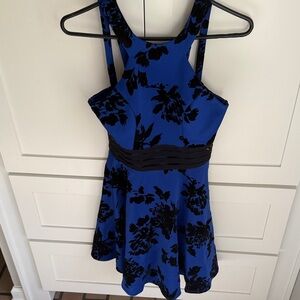 City Studio Royal Blue Dress